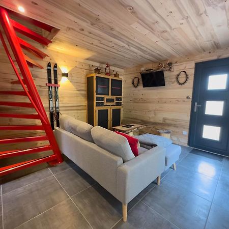 Le Refuge Perche Du Saut De La Bourrique Spa, Terrain Cloture Gérardmer Kültér fotó