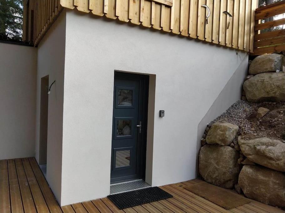 Le Refuge Perche Du Saut De La Bourrique Spa, Terrain Cloture Gérardmer Kültér fotó