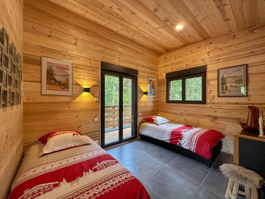Le Refuge Perche Du Saut De La Bourrique Spa, Terrain Cloture Gérardmer Kültér fotó