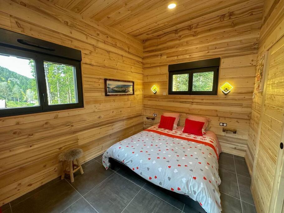 Le Refuge Perche Du Saut De La Bourrique Spa, Terrain Cloture Gérardmer Kültér fotó